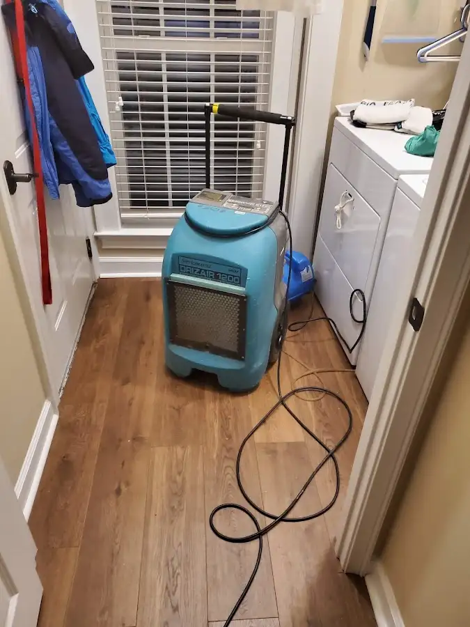 Commercial dehumidifier deployed for Flood Damage Cleanup in Hellam